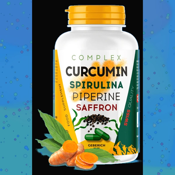 Curcumin Spirulina Piperine